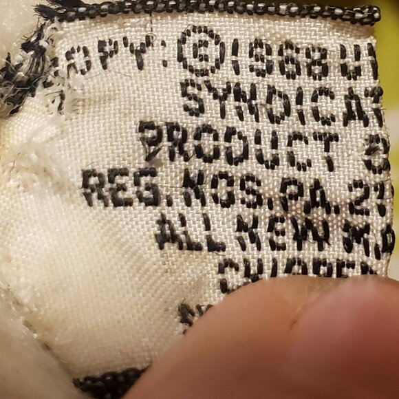 Vtg Plush Snoopy 1968 Hugging Woodstock 1965 Peanuts Stuffed United Feature 11" - Picture 2 of 4